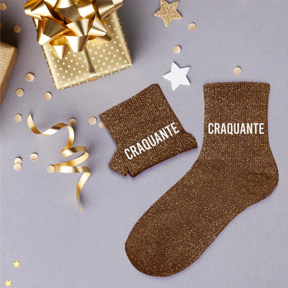 Chaussette Paillette Craquante