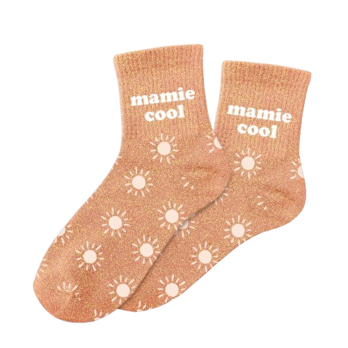 Chaussette Paillette Mamie Cool