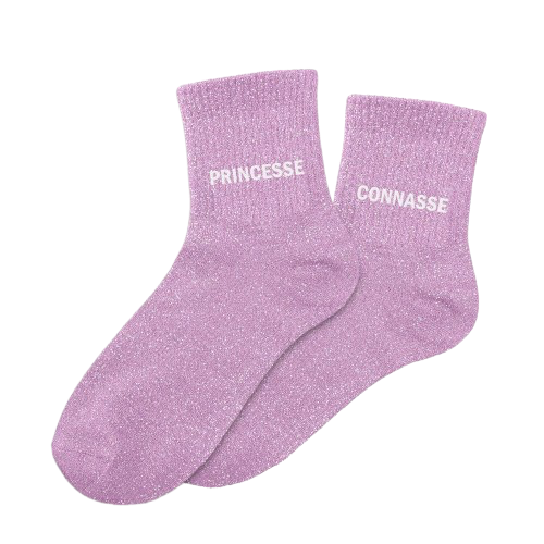 Chaussette Paillette Princesse Connasse