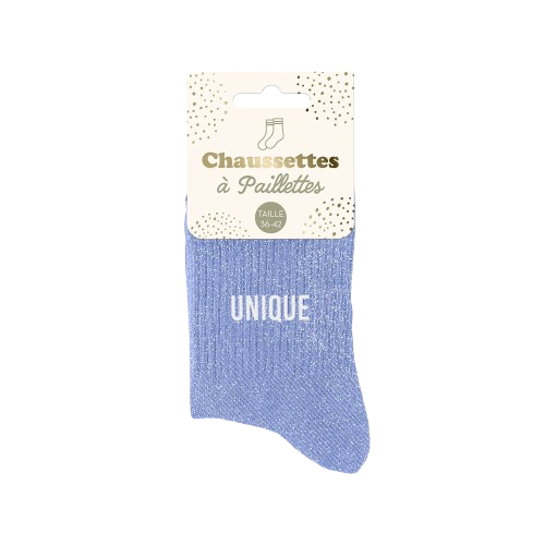 Chaussette Paillette Unique