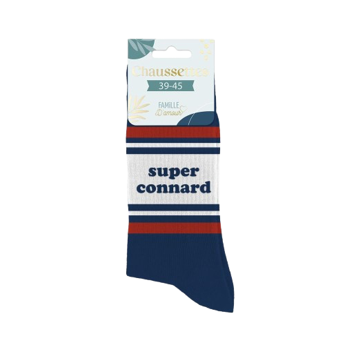 Chaussette Super Connard