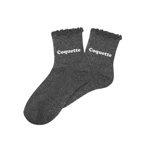 Chaussette Paillette Coquette Enfant 30-35