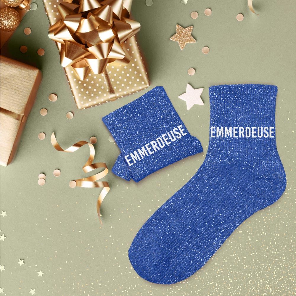 Chaussette Paillette Emmerdeuse