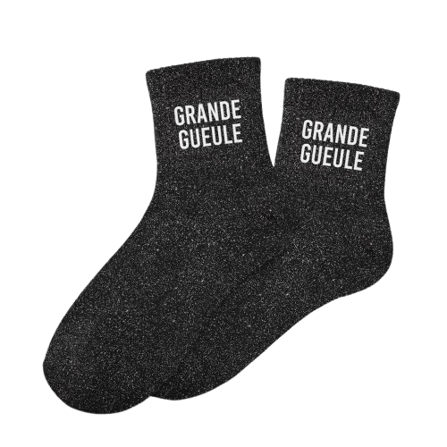 Chaussette Paillette Grande Gueule