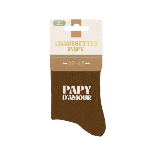 Chaussette Papy D'Amour