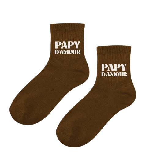 Chaussette Papy D'Amour