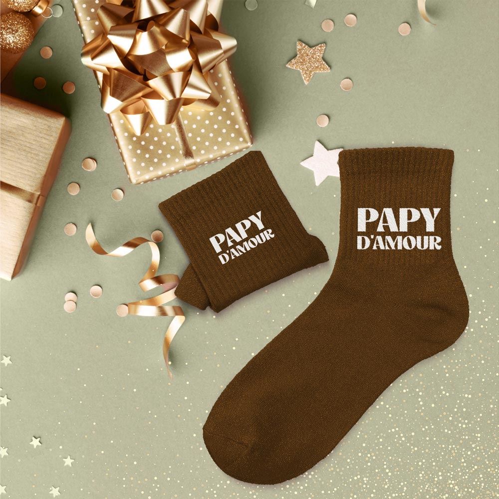 Chaussette Papy D'Amour