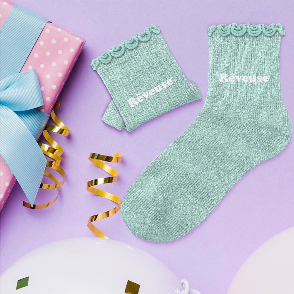 Chaussette Paillette Rêveuse enfant 30-35