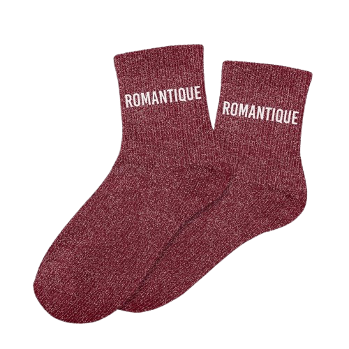 Chaussette Paillette Romantique