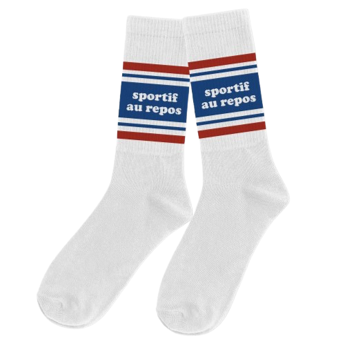 Chaussette Sportif au Repos