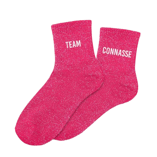 Chaussette Paillette Team Connasse