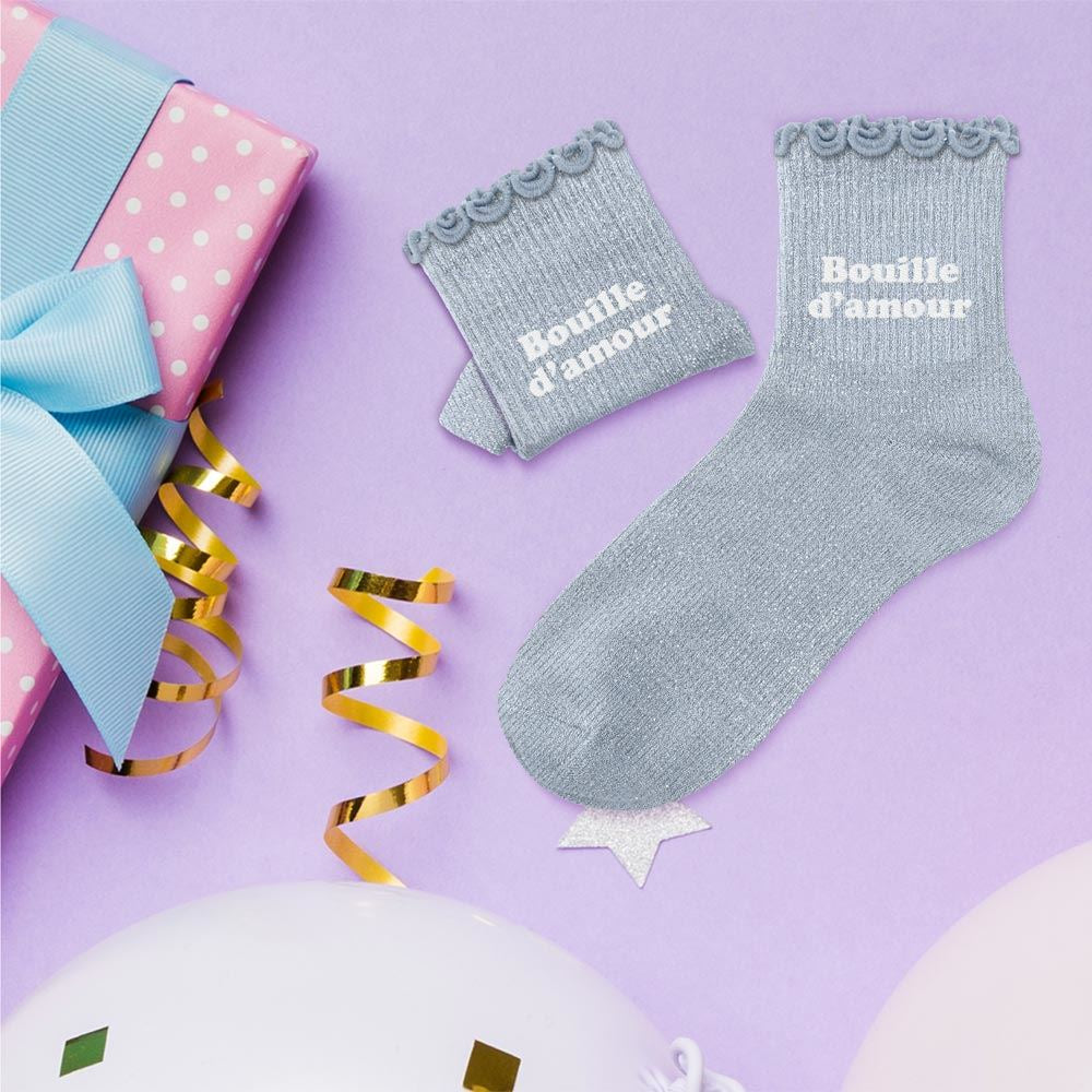 Chaussette Paillette Bouille D’Amour Enfant 25/30
