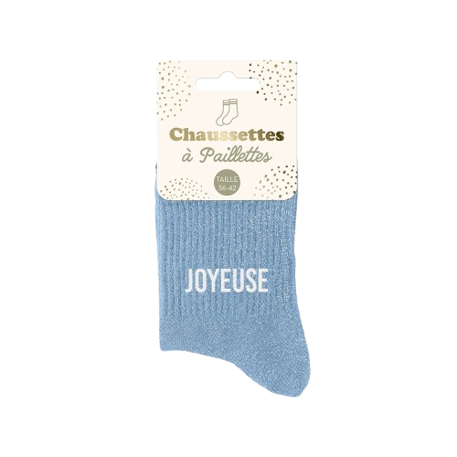 Chaussette Paillette Joyeuse