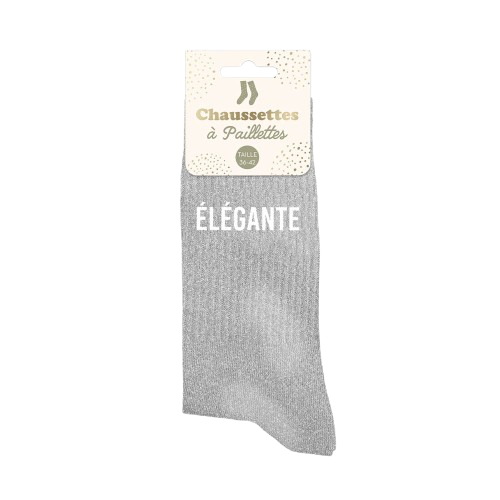 Chaussettes Paillettes Elégante