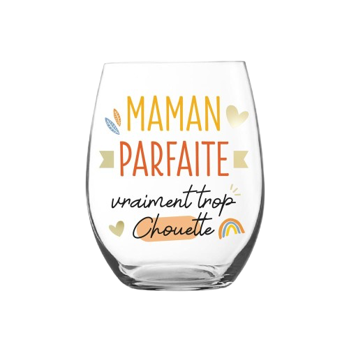 Verre Rond "Maman Parfaite"