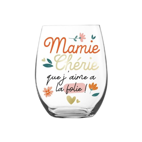 Verre Rond "Mamie Chérie"