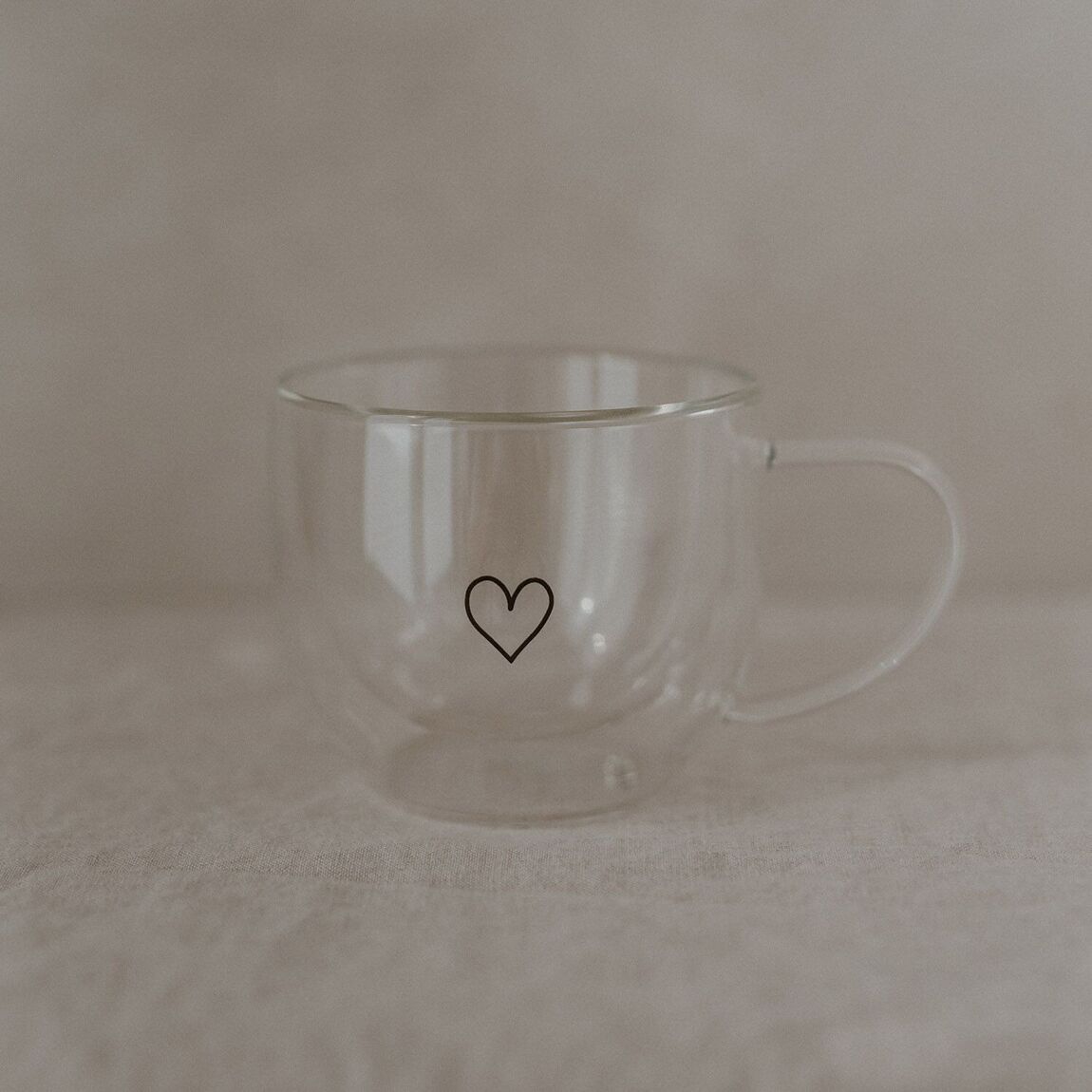 Mug Double Paroi 250mL coeur