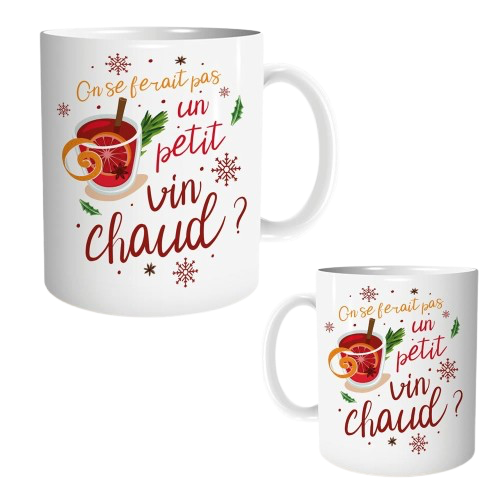 Mug Noël "Un Petit Vin Chaud"