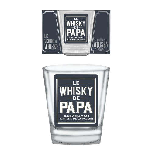 Verre a Whisky "Le Whisky de Papa"