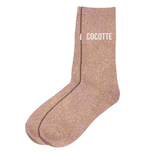 Chaussette Paillette Cocotte