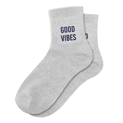 Chaussette Paillette Good Vibes