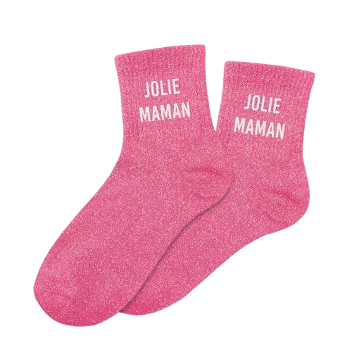 Chaussette Paillette Jolie Maman