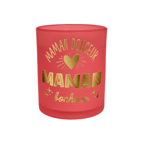 Bougie Maman Douceur Rouge