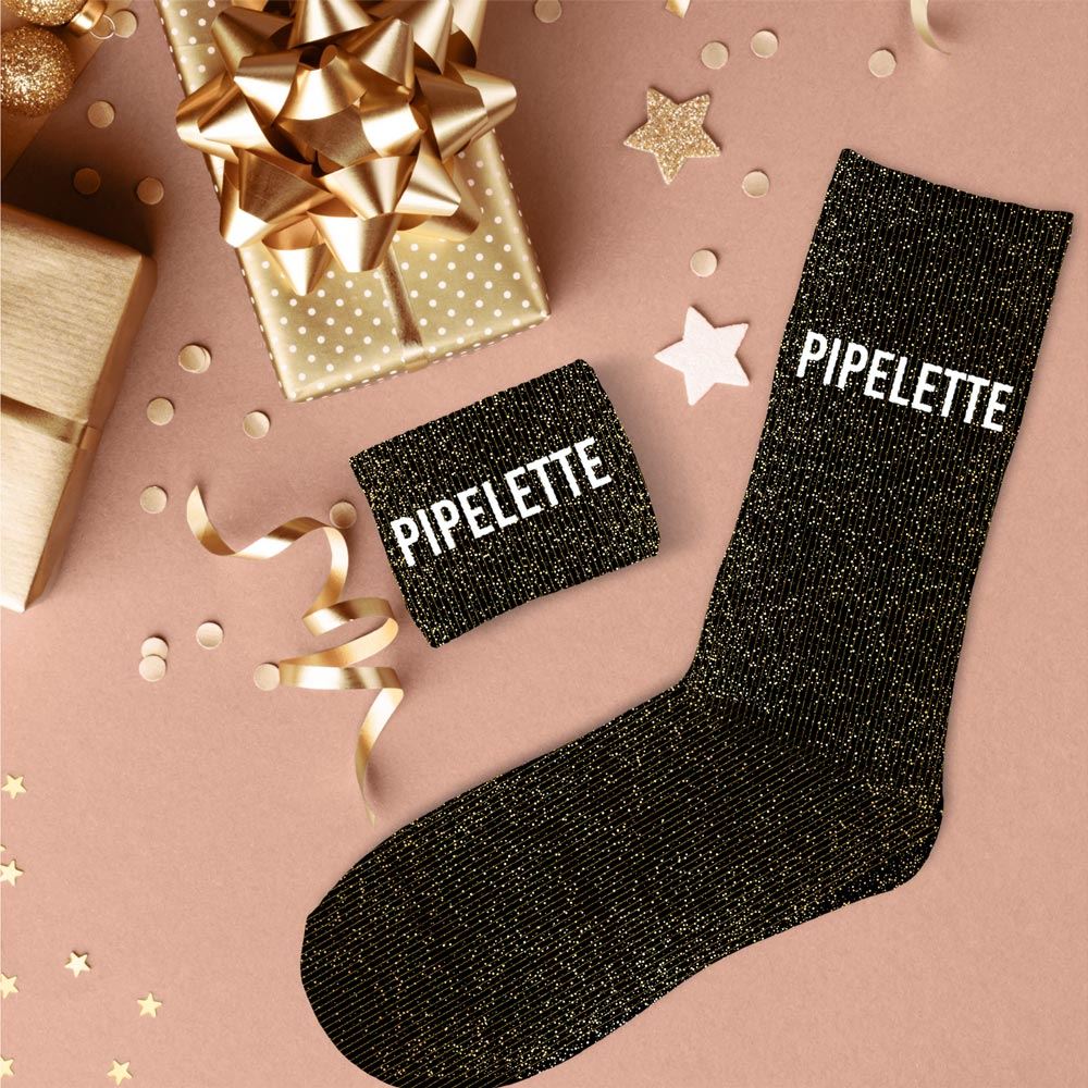 Chaussette Paillette Pipelette