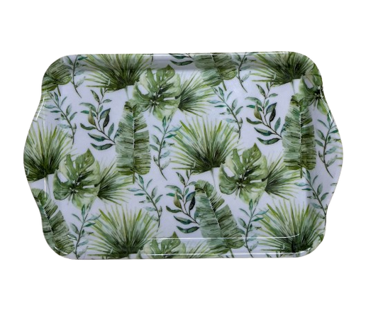 Plateau Feuilles Tropicales