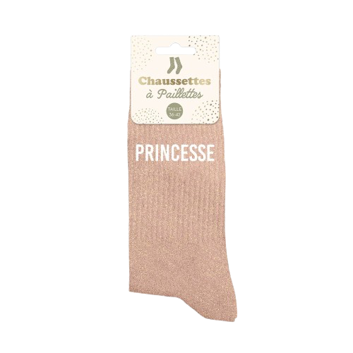 Chaussette Paillette Princesse