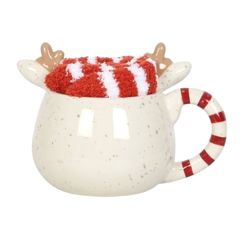 Mug/Chaussette Rudolph