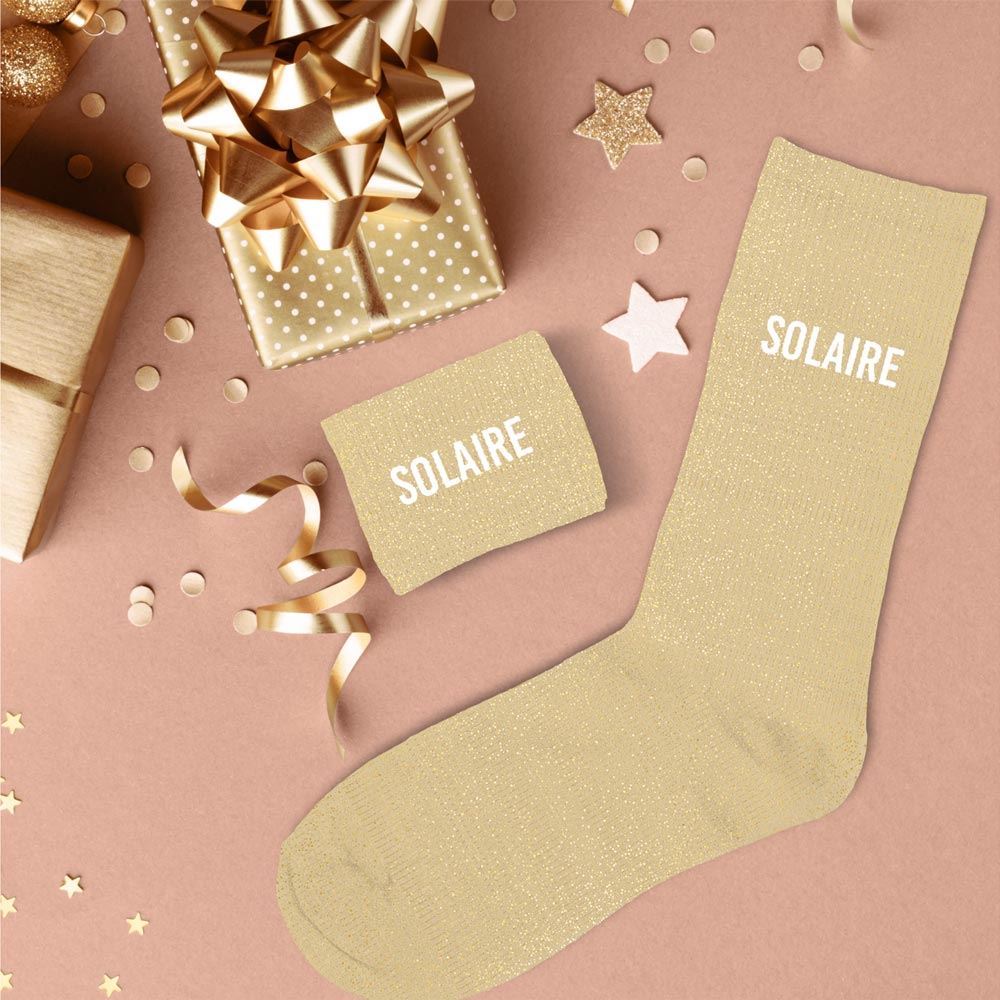 Chaussette Paillette Solaire