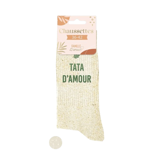 Chaussette Paillette Tata D'Amour